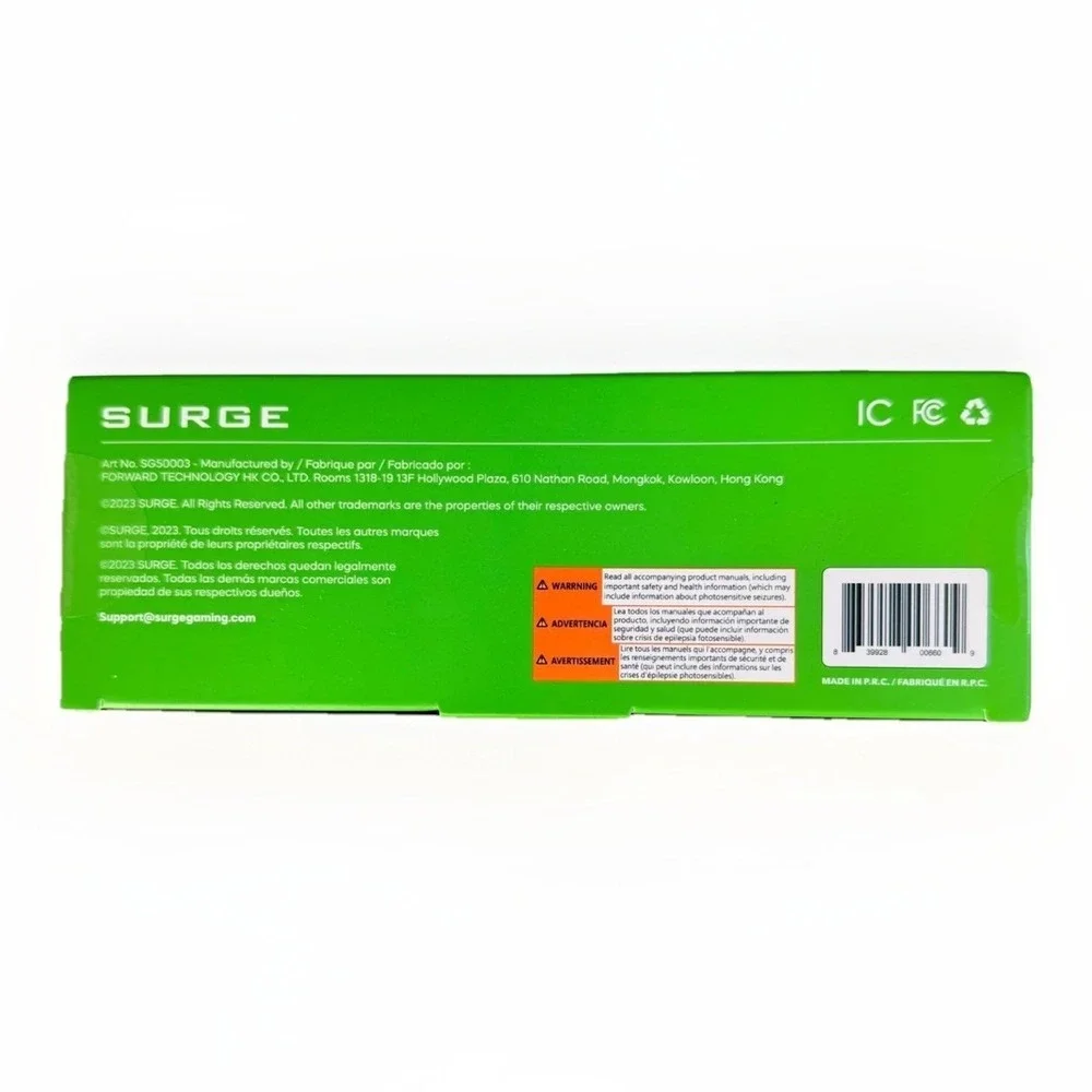 Xbox Accessory: Wired Controller - SURGE Microwatt Junior‎ Black